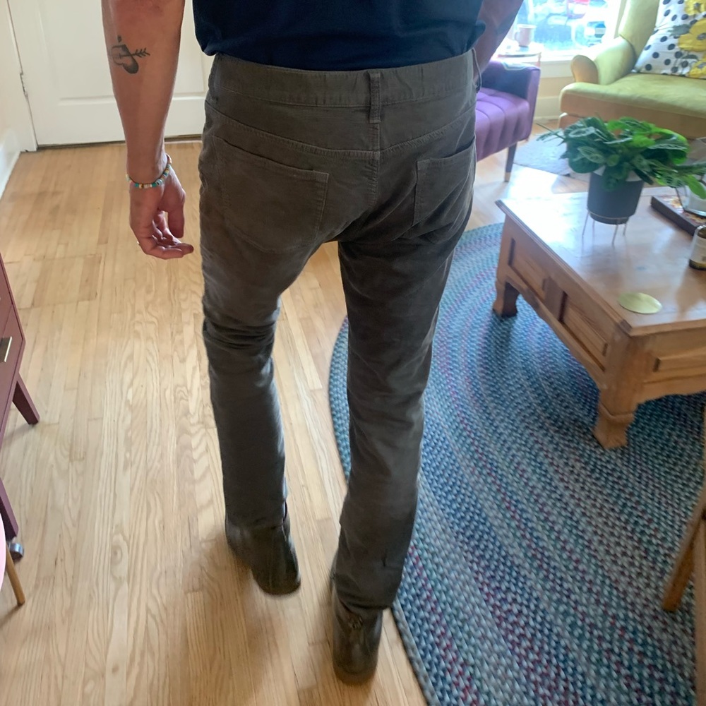 J. Crew corduroys grey